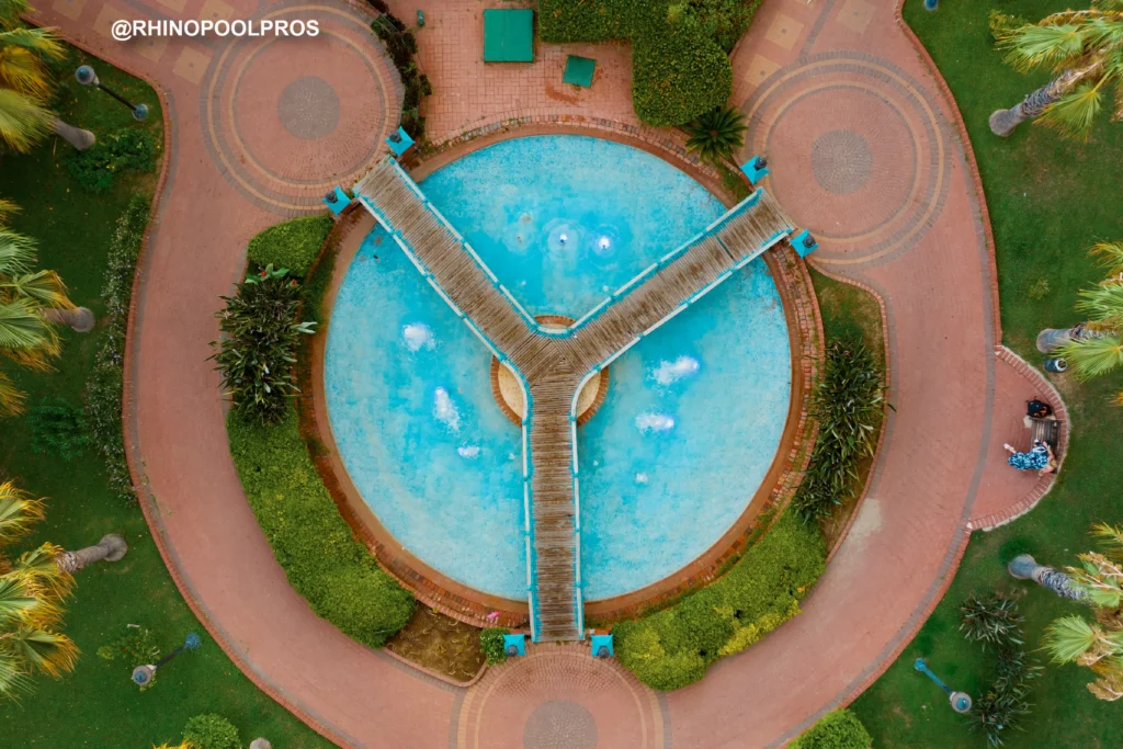 Geometric Pool Designs