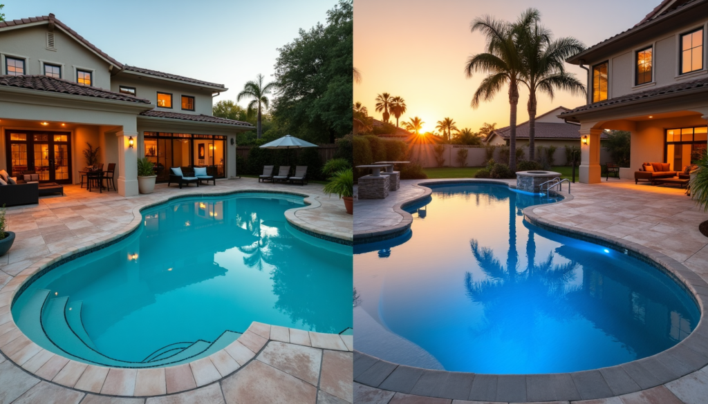 Fiberglass vs Concrete Pools
